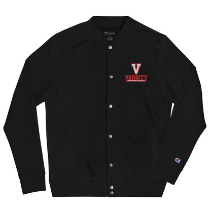 Varsity Embroidered Champion Bomber Jacket