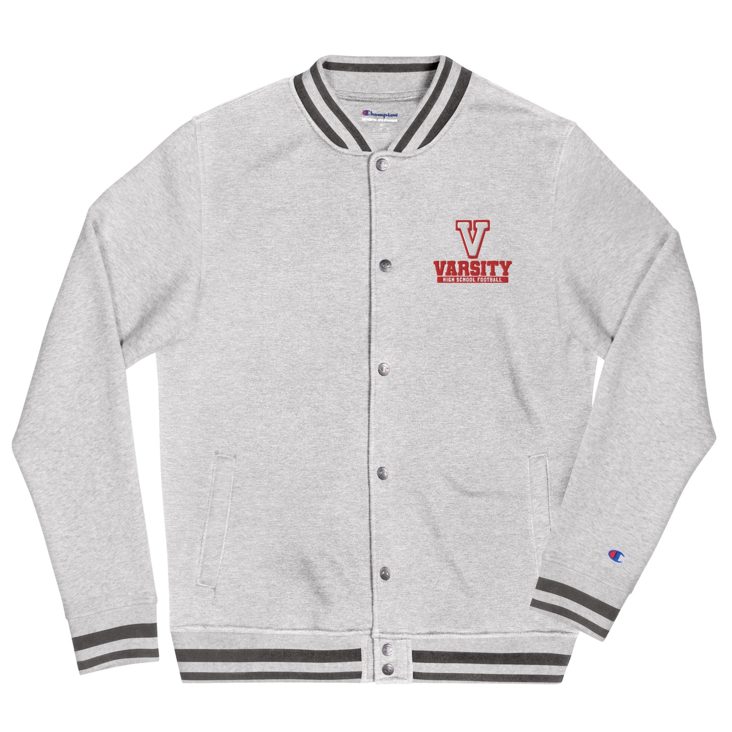 Varsity Embroidered Champion Bomber Jacket